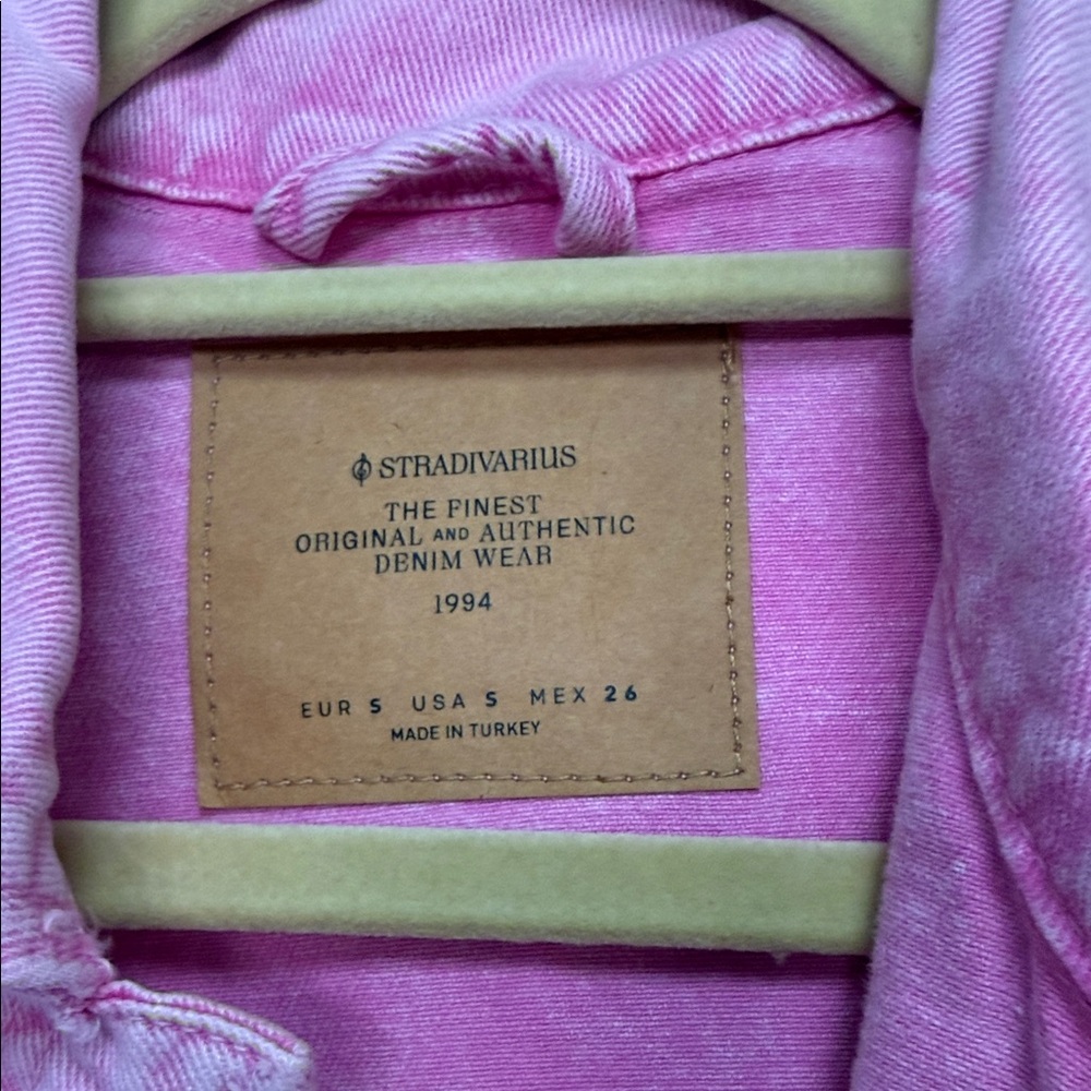 Stradivarius Jacket Pink S View 2